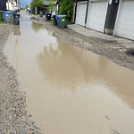 Backlane Maintenance at 2035 50 Ave SW Southwest Calgary