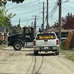 Backlane Maintenance at 2336 54 Av SW