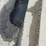 Road Repair at 105 Macewan Park View Nw, Calgary, Ab T3 K 4 E7, Canada