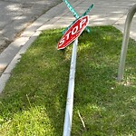 Sign on Street, Lane, Sidewalk - Repair or Replace at 14940 Deerfield Dr SE