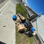 Debris on Street, Sidewalk, Boulevard at 1733 51 St SE