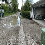 Backlane Maintenance at 63 Kirby Pl SW Southwest Calgary