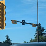 Traffic/Pedestrian Signal Repair at 7099 Nose Hill Dr NW