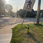 Sign on Street, Lane, Sidewalk - Repair or Replace at 139 32 Av NE