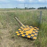 Sign on Street, Lane, Sidewalk - Repair or Replace at 4811 84 St NE