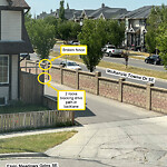 Fence or Structure Concern - City Property at 119 Elgin Meadows Gardens SE