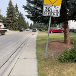 Sign on Street, Lane, Sidewalk - Repair or Replace at 527 Cedarille Cr SW