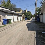 Backlane Maintenance at 1608 34 Av SW