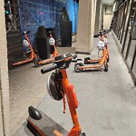 E-Scooter  - Abandoned / Parking Concerns at 608 9 St SW