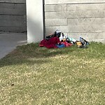 Debris on Backlane at 1405 23 St SW