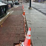 Sidewalk or Curb - Repair at 1028 9 Av SE