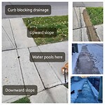 Sidewalk or Curb - Repair at 1306 Wentworth Vi SW