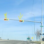 Traffic/Pedestrian Signal Repair at 1500 Country Hills Bv NE