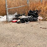 Debris on Street, Sidewalk, Boulevard at 801 24 St SW