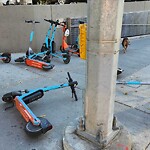 E-Scooter  - Abandoned / Parking Concerns at 539 9 Ave Sw, Calgary, Ab T2 P 1 W4, Canada