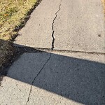 Sidewalk or Curb - Repair at 4516 26 Av NE