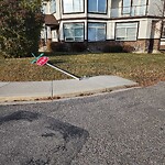 Sign on Street, Lane, Sidewalk - Repair or Replace at 1402 Child Av NE