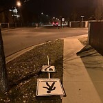 Sign on Street, Lane, Sidewalk - Repair or Replace at 37 Aspen Summit Ci SW