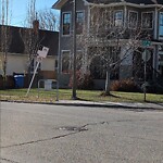 Sign on Street, Lane, Sidewalk - Repair or Replace at 2128 10 St NW