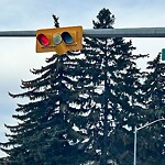 Traffic/Pedestrian Signal Repair at 504 20 Av NW