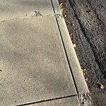 Sidewalk or Curb - Repair at 1514 10 Av NW