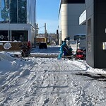 Debris on Street, Sidewalk, Boulevard at 1020 14 St SW