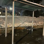 Bus Stop - Shelter Concern at 2723 37 Av NE