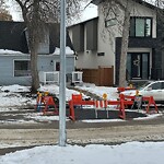 Road Repair at 1336 18 Av NW