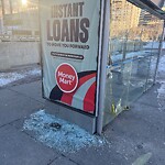 Bus Stop - Shelter Concern at 320 5 Av SE