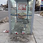 Bus Stop - Garbage Bin Concern at 3803 17 Av SW