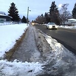 Snow On City Road at 2532 Southwood Dr SE