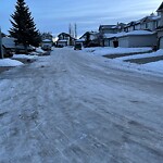 Snow On City Road at 113 Douglas Ridge Pl SE