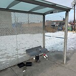 Bus Stop - Shelter Concern at 320 15 Av NE