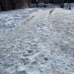 Snow On City - Maintained Sidewalk at 138 West Grove Wy SW