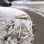 Sign on Street, Lane, Sidewalk - Repair or Replace at 3527 Fonda Wy SE