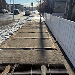 Sidewalk or Curb - Repair at 1607 11 Av SW