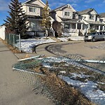 Fence or Structure Concern - City Property at 118 Arbour Crest Ci NW