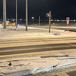 Sign on Street, Lane, Sidewalk - Repair or Replace at 9620 36 St NE