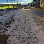 Snow On City - maintained Pathway or Sidewalk at 96 Sage Hill Ro NW