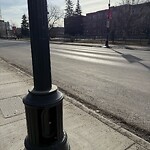Streetlight Damage at 712 17 Av SW
