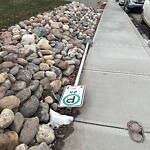 Sign on Street, Lane, Sidewalk - Repair or Replace at 2413 15 St SW