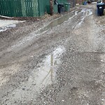 Backlane Maintenance at 2807 4 Av Nw, Calgary, Ab T2 N0 R2