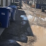 Backlane Maintenance at 202 20 Ave NW Northeast Calgary