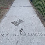 Sidewalk or Curb - Repair at 738 14 Av SW