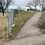 Debris on Street, Sidewalk, Boulevard at 2828 Memorial Dr SE