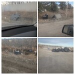 Debris on Street, Sidewalk, Boulevard at 7614 42 St Ne, Calgary, Ab T3 J 4 G5, Canada