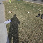 Debris on Street, Sidewalk, Boulevard at 1765 Cornerstone Bv NE