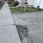 Backlane Maintenance at 112 9 St NW