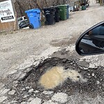 Backlane Maintenance at 1503 26 Av SW