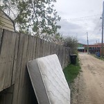 Debris on Backlane(OLD) at 1725 51 St SE